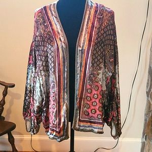 Rich foulard all over patchwork pattern